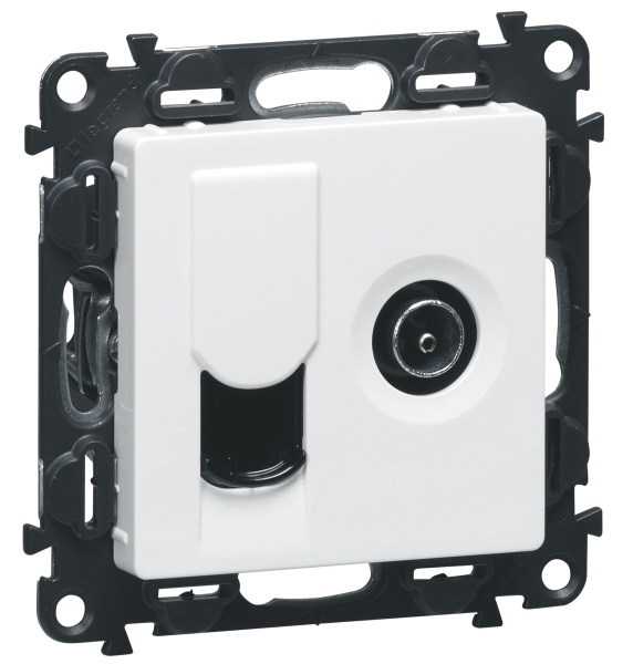 Купить Legrand Valena LIFE Бел Накладка розетки TV-RJ45 754830