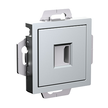 Systeme Electric AtlasDesign Алюминий Розетка HDMI, механизм