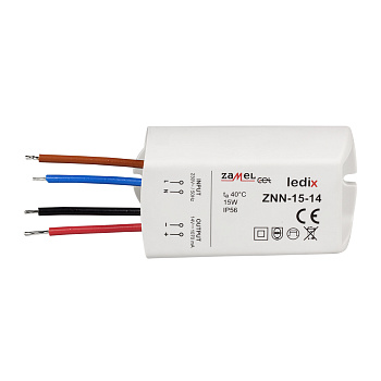Zamel Блок питания LED 14V DC 15W на стенну ZNN-15-14