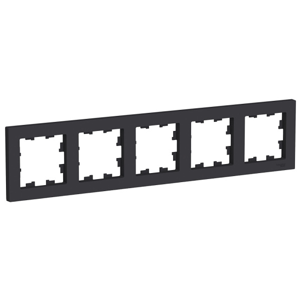 Systeme Electric AtlasDesign Карбон Рамка 5-ая, универсальная