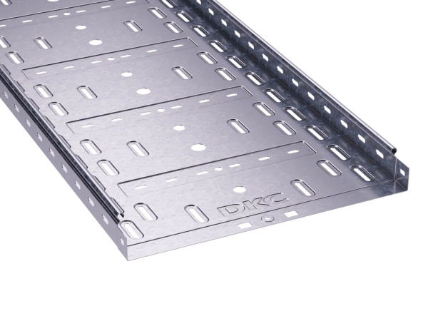DKC Лоток перфорированный 400х100 L3000, горячеоцинкованный DKC Лоток перфорированный 400х100 L3000, горячеоцинкованный
