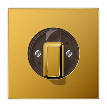 JUNG Накладка поворотного механизма имитация золота GO1941