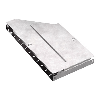 Промрукав Переходник правый с крышкой Стандарт 600х400х50 PR16.0733