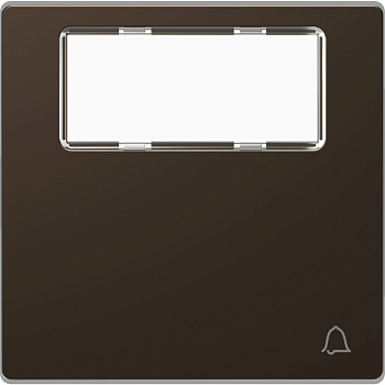 SE Merten D-Life Мокко Клавиша 1-ая, с полем для надписи, «звонок» MTN3365-6052