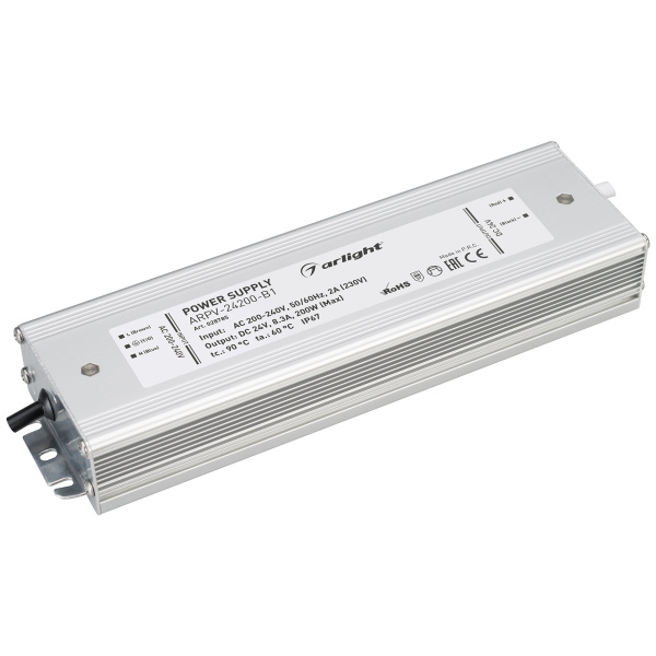 Arlight Блок питания ARPV-24200-B1 (24V, 8,3A, 200W) (IP67 Металл, 3 года) 028785