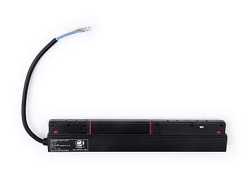 Ambrella Блок питания внутренний с вводом питания для шинопровода Magnetic GL3662 BK черный блок IP20 200W 48V 260*45*23