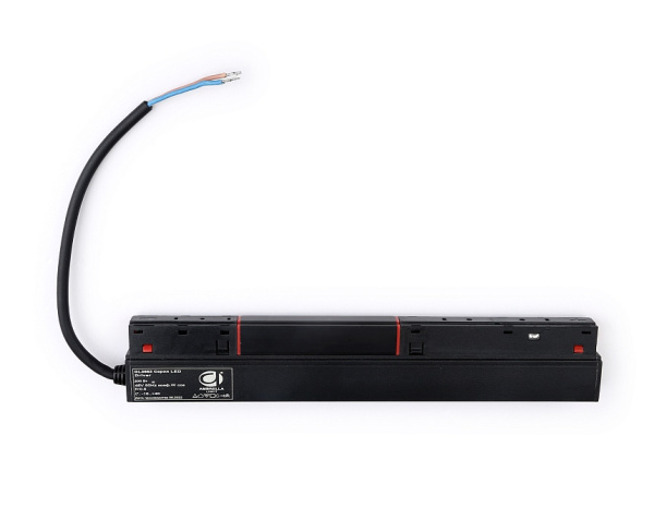 Ambrella Блок питания внутренний с вводом питания для шинопровода Magnetic GL3662 BK черный блок IP20 200W 48V 260*45*23