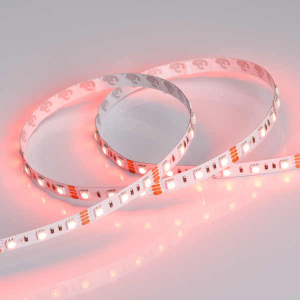 Купить Arlight Светодиодная лента RT-B60-10mm 12V RGB (14.4 W/m, IP20, 5060, 5m) (Открытый) 012340(2)