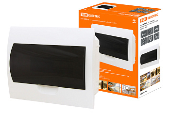 TDM Бокс ЩРВ-П-12модулей встраиваемый пластик IP41 SQ0902-0004