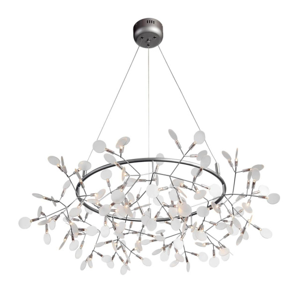 Купить ST Luce SL379.103.135 Серебристый/Белый Люстра подвесная LED 135*0,3W 3500K