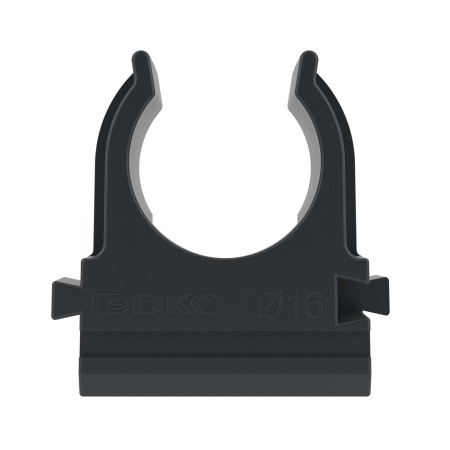 Купить DKC Держатель с защелкой, д.16мм, черный