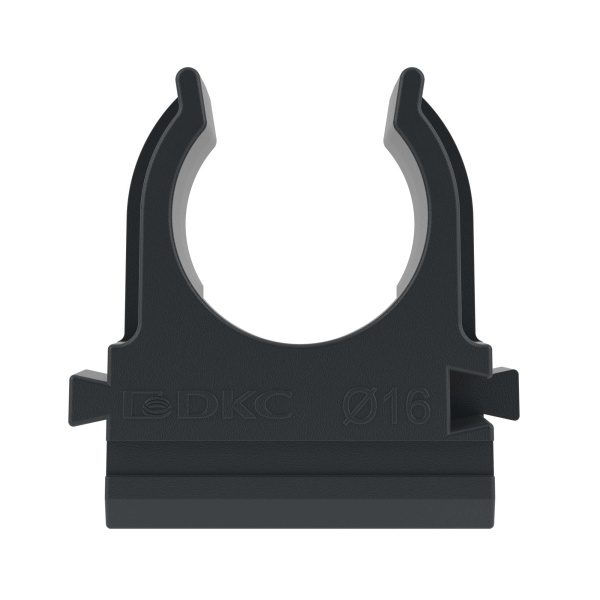 Купить DKC Держатель с защелкой, д.16мм, черный