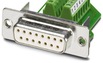 Phoenix Contact Контактная вставка D-SUB VS-15-BU-DSUB/16-MPT-0,5 1688094