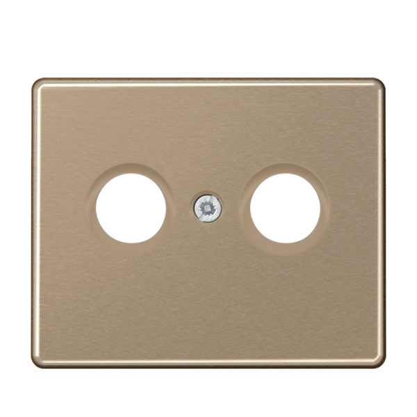 JUNG SL 500 Бронза Накладка TV-FM розетки SL561TVGB