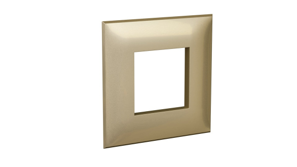 Купить DKC Рамка "Avanti", "Золотистый жемчуг", 1 пост (2 мод.)