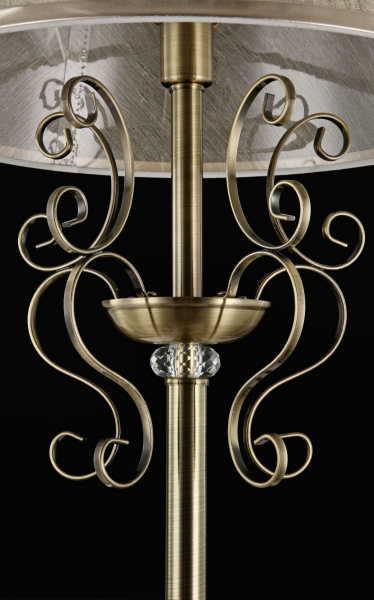 Купить Freya Classic Driana Бронза Антик Торшер E14 40W FR2405-FL-01-BZ