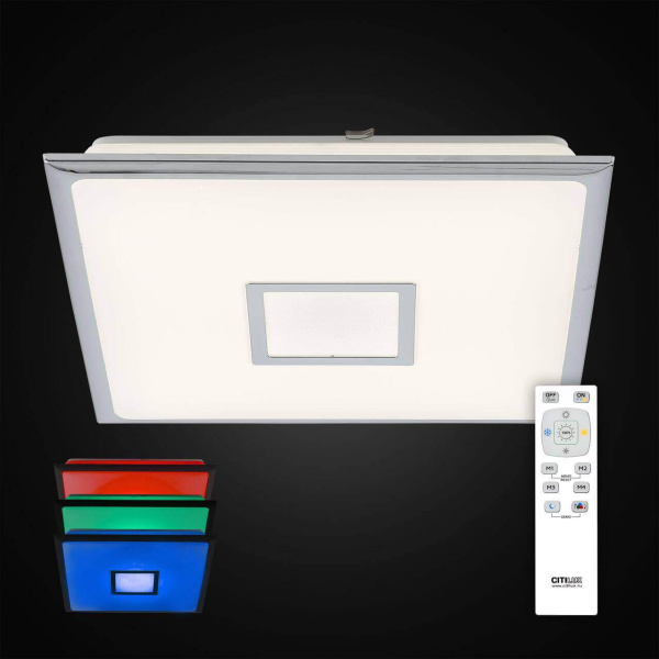 Купить Citilux CL703K80RGB СтарЛайт Хром LED Светильник с пультом