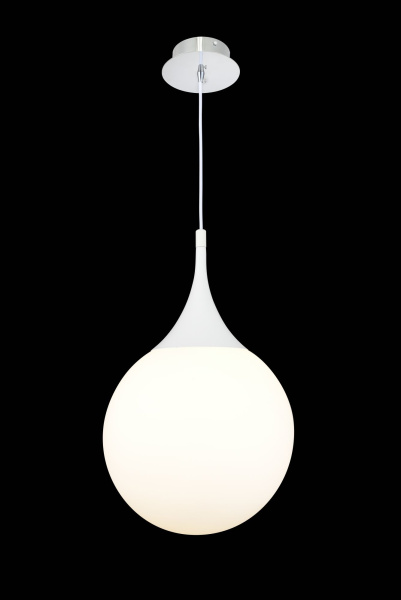 Maytoni Pendant Dewdrop Белый Подвес 1xE27 8W P225-PL-300-N Купить Maytoni Pendant Dewdrop Белый Подвес 1xE27 8W P225-PL-300-N