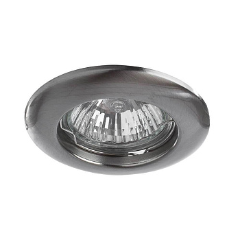 Arte Lamp Praktisch Серебро/Серый Светильник точечный встаиваемый 1x50W 1xGU10 A1203PL-1SS Arte Lamp Praktisch Серебро/Серый Светильник точечный встаиваемый 1x50W 1xGU10 A1203PL-1SS