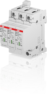 ABB УЗИП OVR T2 3L 40-275s P TS QS 2CTB815704R0600