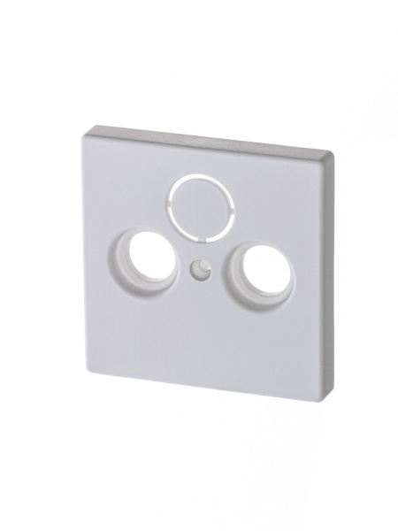 ABB BJE Solo/Future Белый бархат Накладка TV/TV-SAT розетки 2CKA001724A4293