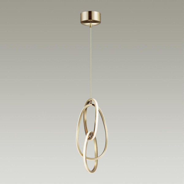 Купить Odeon Light 4875/25L L-VISION ODL_EX22 61 золотой/акрил Подвес LED 25W 4000K 4875/25L SPACE