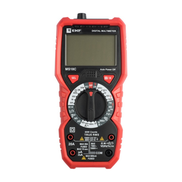 Купить EKF PROxima Мультиметр цифровой MS18C Expert