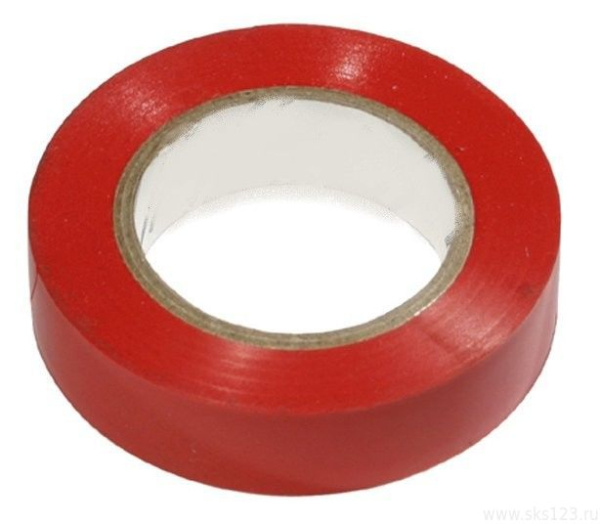 Купить IEK Изолента 0,18х19 мм красная 20 метров UIZ-18-19-20MS-K04