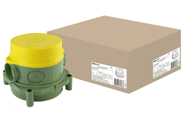 TDM Установочная коробка СП 82х80х79,5мм, для заливки в бетон, SQ1402-9003