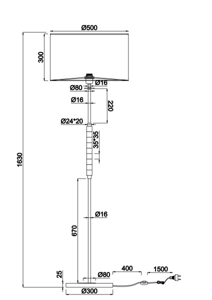 Купить Maytoni Modern Torony Хром Торшер MOD066FL-01CH
