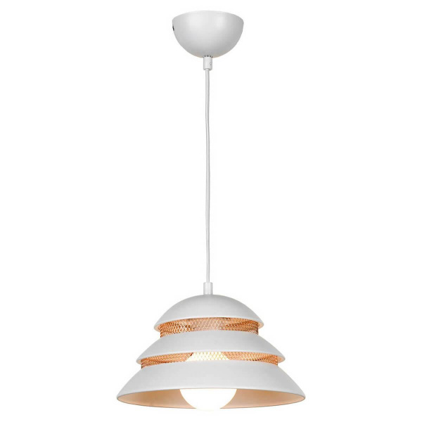 Lussole LOFT Металл Белый /  Металл Подвес E27 10W GRLSP-8130