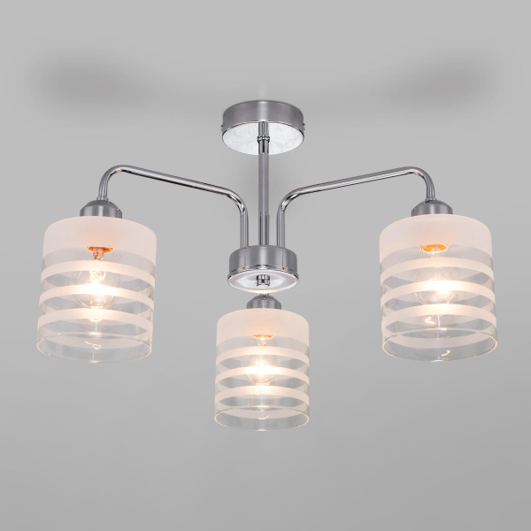 Eurosvet 30176/3 Светильник потолочный хром a054572