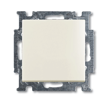 ABB BJB Basic 55 Беж Выключатель кнопочный 1-клавишный, НО контакт 2CKA001413A1083