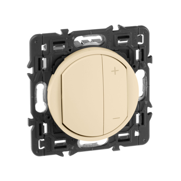 Купить Legrand Celiane Беж Накладка светорегулятора нажимного (мех-м 67080,67081, 67082, 67083, 67084) 066250