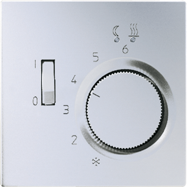 Купить JUNG LS 990 Алюминий Регулятор теплого пола, 10(4)А FTRAL231