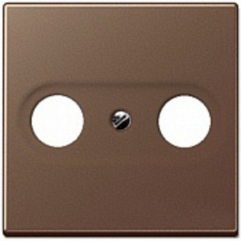 JUNG A 500 Мокка Накладка TV-FM розетки A561PLTVMO