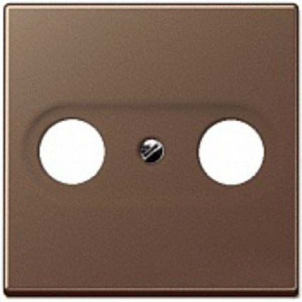 JUNG A 500 Мокка Накладка TV-FM розетки A561PLTVMO