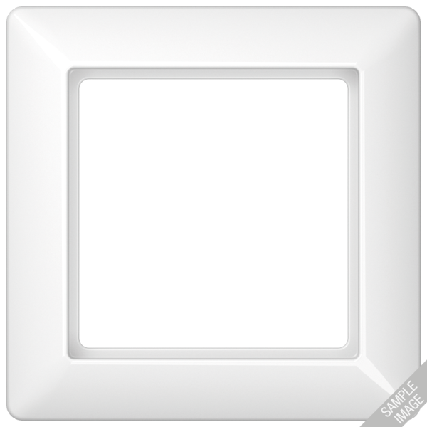 JUNG Рамка 2-кратная для вертикальной и горизонтальной установки термопласт, красная AS582BFRT