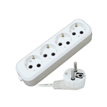 UNIVersal Удлинитель 5м ПВС 3*0,75 4гнУ10-555 с/з 555-05