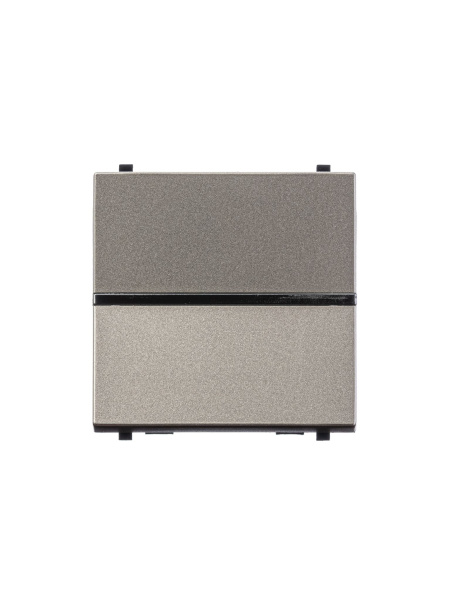 Купить ABB NIE Zenit Шампань Переключатель 1-клавишный перекрестный 2 мод 2CLA221000N1901