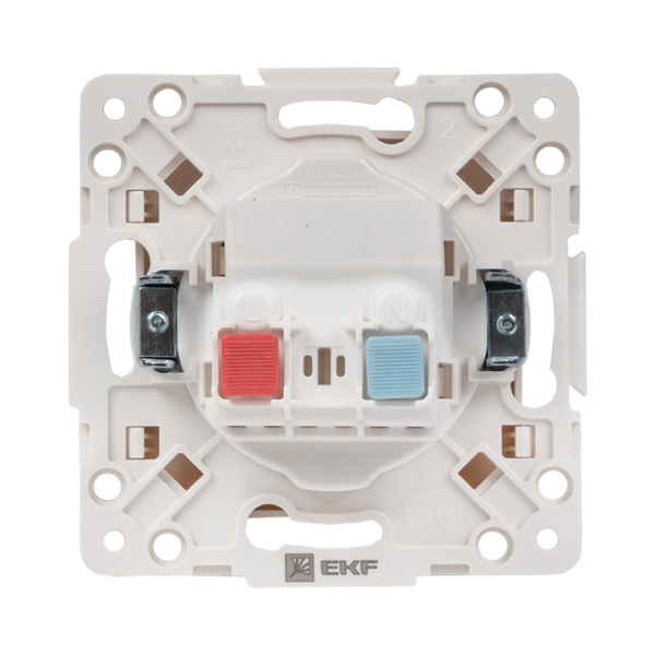 Купить EKF PROxima Стокгольм Белый Розетка б/з, со шторками, 10 А