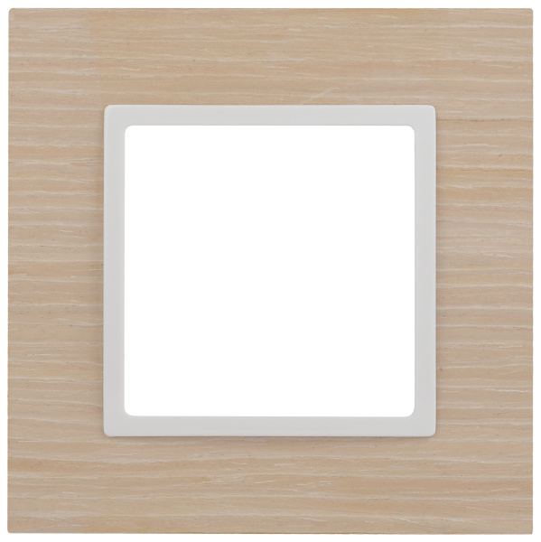 ЭРА 14-5301-01 Elegance Белен.дуб/белый Дерево Рамка 1-ая