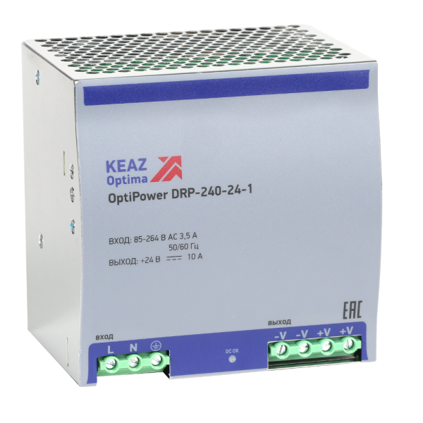 КЭАЗ Блок питания OptiPower DRP-240-24-1