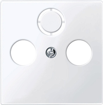 SE Merten SM Бел Актив Накладка розетки TV-FM/TV-FM-SAT MTN296725