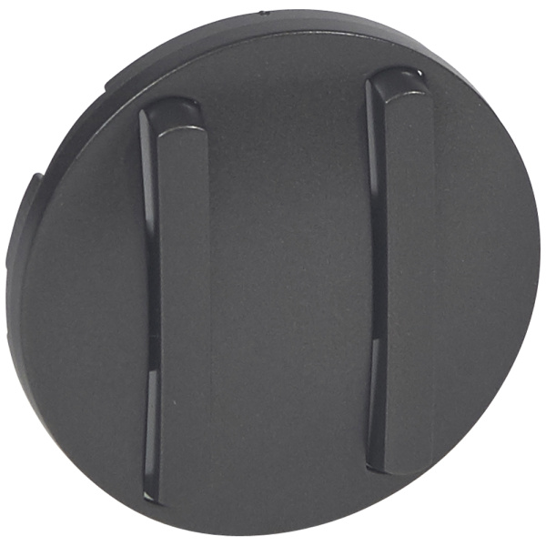 Legrand Celiane2 Графит Клавиша 2-ая для бесшумного выключателя с подсветкой 065202