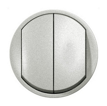 Legrand DIY Celiane Титан Переключатель двухклавишный на два направления 696943