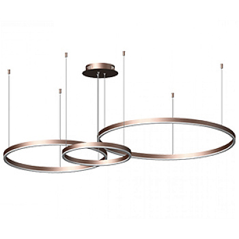 Kink Light 08223,04P(3000K) Подвес Тор кофе w133.5*95(d80+60+40) h150 Led 110w (3000k)