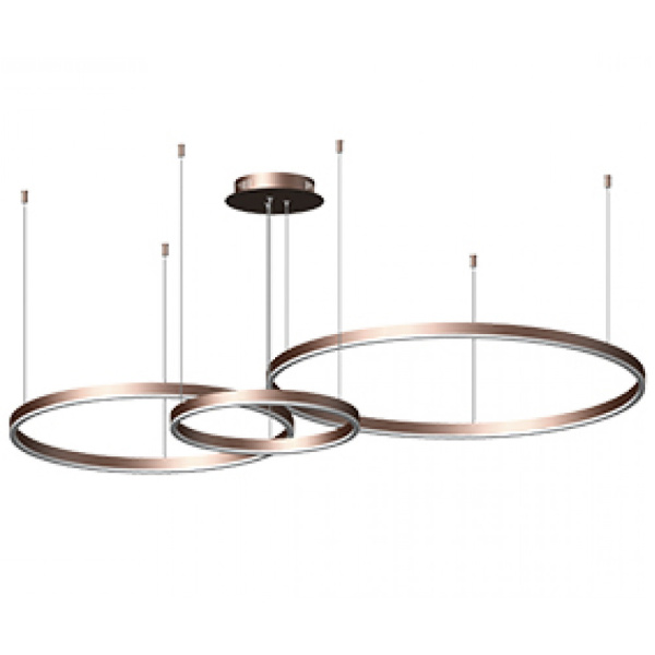 Kink Light 08223,04P(3000K) Подвес Тор кофе w133.5*95(d80+60+40) h150 Led 110w (3000k)