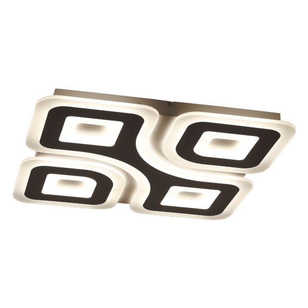 ЭРА Светильник потолочный GEO с ДУ SPBS6 "GEO 4" RC 75 светодиодный с пультом ДУ, 75Вт 3400S5500К