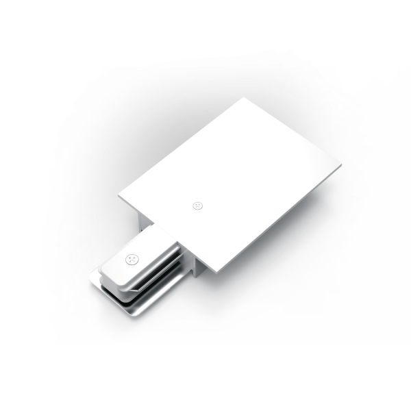 Купить Gauss Адаптер питания для подключения встраиваемых трековых шинопроводов к сети белый TR140